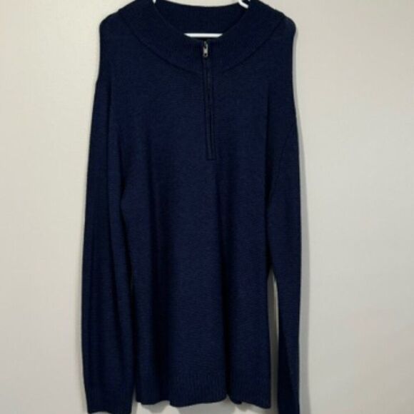 Candy & Caviar Other - USED Men's Candy & Caviar Long Sleeve Half Zip Up Sweater Color Blue Size XL